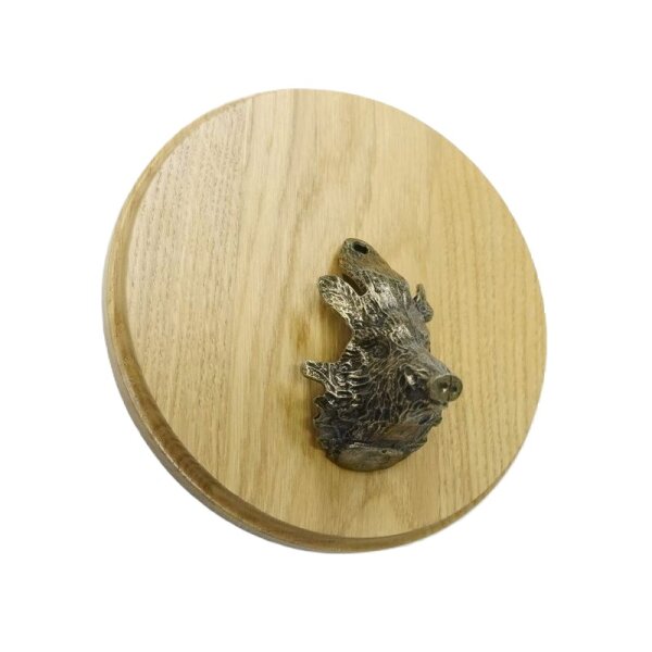 with boar's head, large
