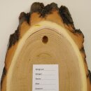 3 Stück Akazie Reh Bock Trophäenschild AF 19 cm Rehbock Baumscheibe Baumschild
