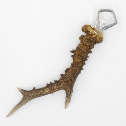 Décapsuleur Décapsuleur Bois de cerf Corne Corne de ramure Longueur 27 cm 27.1.419