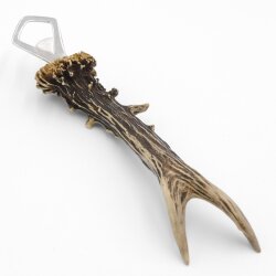 Flesopener Opener Ree Gewei Staaf Hoorn Afwerpstaaf Lengte 24 cm 27.1.423