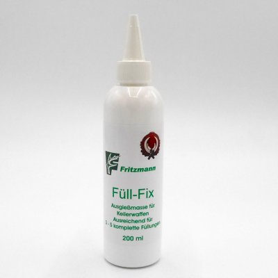 Fritzmann Füll-Fix 200 ml Composto per riempire armi da caccia al cinghiale, sufficiente per circa 3-5 riempimenti