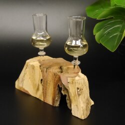 Proveedor de licores 2 vasos con tallo sobre raíz Juego de vasos para licor Regalo Nuevo 27.60.1.30