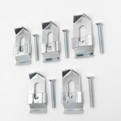 5 ganci metallici Fritzmann per corna di capriolo 52.2.7-5