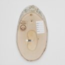 1x Birke Schild Trophäenschild Reh Geweih Baumscheibe Baumschild Neu AF 23 cm