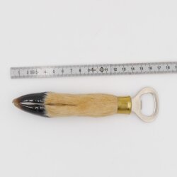 Décapsuleur Pied de chevreuil Patte de chevreuil Pied Décapsuleur Cadeau Longueur 17 cm 27.10.241