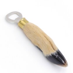 Décapsuleur Pied de chevreuil Patte de chevreuil Pied Décapsuleur Cadeau Longueur 17 cm 27.10.241