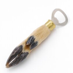 Décapsuleur Pied de chevreuil Patte de chevreuil Pied Décapsuleur Cadeau Longueur 17 cm 27.10.241
