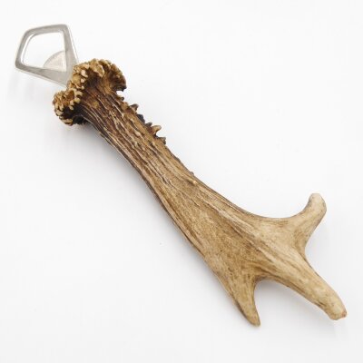 Bottle opener deer antler opener deer antler horn shedding antler length 24 cm 27.1.465
