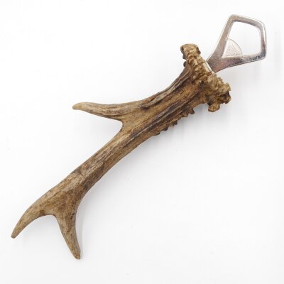 Flaschenöffner Rehstange Öffner Reh Geweih Stange Horn Abwurfstange Länge 25 cm 27.1.471