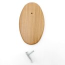 Trophäenschild Oval AF 21 x 12 cm Reh Schild wahlweise in hell oder dunkel