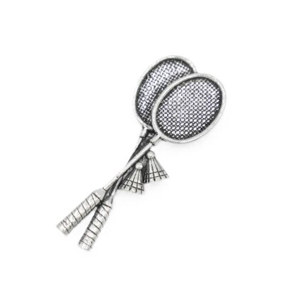 Racchetta da badminton con volano Spilla Spilla Racchetta Badminton