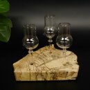 Schnapsanbieter kleine 3 Gläser mit Stiel auf Wurzel Steckglas Set Schnaps Geschenk Neu 27.60.1.58