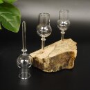 Schnapsanbieter kleine 3 Gläser mit Stiel auf Wurzel Steckglas Set Schnaps Geschenk Neu 27.60.1.58