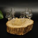 Schnapsanbieter kleine 6 Gläser mit Stiel auf Wurzel Steckglas Set Schnaps Geschenk Neu 27.60.1.64