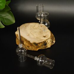 Schnapsanbieter kleine 4 Gläser mit Stiel auf Wurzel Steckglas Set Schnaps Geschenk Neu 27.60.1.67
