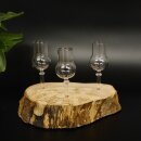 Proveedor de licores, 3 vasos pequeños con tallo...