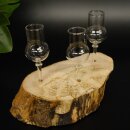 Schnapsanbieter kleine 3 Gläser mit Stiel auf Wurzel Steckglas Set Schnaps Geschenk Neu 27.60.1.69