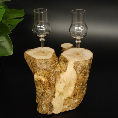 Set di bicchierini da liquore con stelo su radice Set di bicchierini da liquore Regalo Nuovo 27.60.1.70