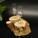 Set di bicchierini da liquore con stelo su radice Set di bicchierini da liquore Regalo Nuovo 27.60.1.70