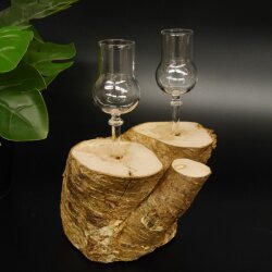 Set di bicchierini da liquore con stelo su radice Set di bicchierini da liquore Regalo Nuovo 27.60.1.70