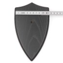 Trophäenschild wappenform mit Kieferfach AF 18x11 cm Reh Schild wahlweise in hell oder dunkel