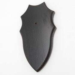 Trophäenschild mit Kieferfach AF 19x10 cm Reh Schild wahlweise Eiche hell oder dunkel