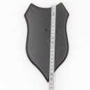 Trophäenschild mit Kieferfach AF 18x10 cm Reh Schild wahlweise in Eiche dunkel oder hell