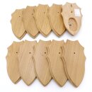 10 Trophäenschilder mit Kieferfach AF 19x10 cm Reh...