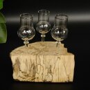 Proveedor de licores, 3 vasos pequeños con tallo...