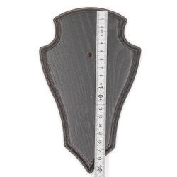 Trophäenschilder Reh 5 Stück Spitz AF19x11 in dunkel ohne Montageklammer GTKv50.58-5
