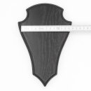 Trophäenschild Reh 1 Stück Spitz AF 21 cm x 13 cm Eiche dunkel + Montageklammer GTKv50.56-1+K