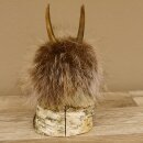 Wolpertinger Wolpi Mini Taxidermy Specimen Blue Eyes Height 23 cm 86.1.1.48