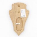 Trophäenschilder Reh 3 Stück Spitz AF 19x11 mit 1 Kieferfach Eiche hell ohne Montageklammer GTKv50.72/1KF-3