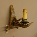 Wandlampe Geweih 1 flammig Rothirschstange Rehstange...