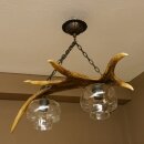 Lampe Deckenlampe Geweihlampe Elchstange Elch Stangen...