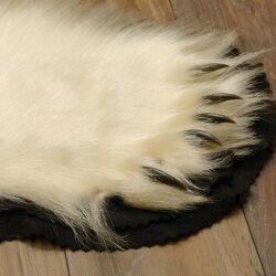IJsbeer vacht beer vloerkleed met opgezette kop IJsbeer vloerkleed XL taxidermie met vergunning voor verkoop