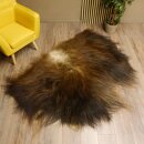 Tapis en peau de bœuf musqué avec HKN 170 x 120 cm Tapis