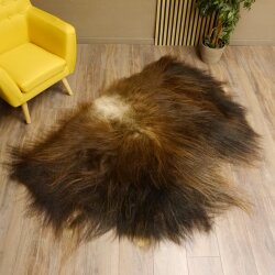 Tapis en peau de bœuf musqué avec HKN 170 x 120 cm Tapis