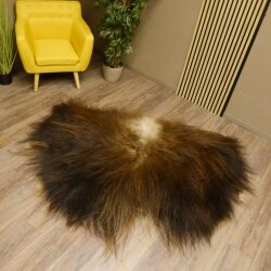 Tapis en peau de bœuf musqué avec HKN 170 x 120 cm Tapis