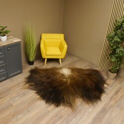 Tapis en peau de bœuf musqué avec HKN 170 x 120 cm Tapis