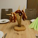 Pretzel stand Stand Fallow deer antler pole Deer Height 35 cm Deer pole