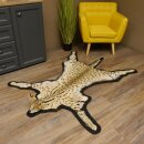 Serval Tapis Tête empaillée avec...