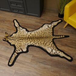 Serval Tapis Tête empaillée avec autorisation de vente