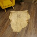 Tapis en peau de mouton tondue, longueur 100 cm