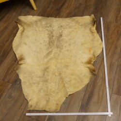 Tapis en peau de mouton tondue, longueur 100 cm