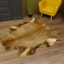 Red deer hide length 157 cm Deer Deer hide rug Decoration 87.3.37
