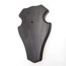 1 piece deer buck trophy plaque with 1 pine compartment in dark oak