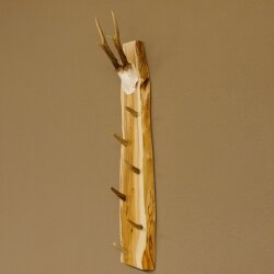 Key rack antler bar handmade key unique 6 hooks deer antler 27.8.117