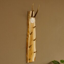 Key rack antler bar handmade key unique 6 hooks deer antler 27.8.117