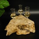 Proveedor de licores, 3 vasos pequeños con tallo...